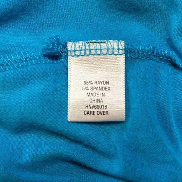 Laura Ashley Long Sleeve Open Cardigan in Blue - Size Medium - Picture 4 of 5